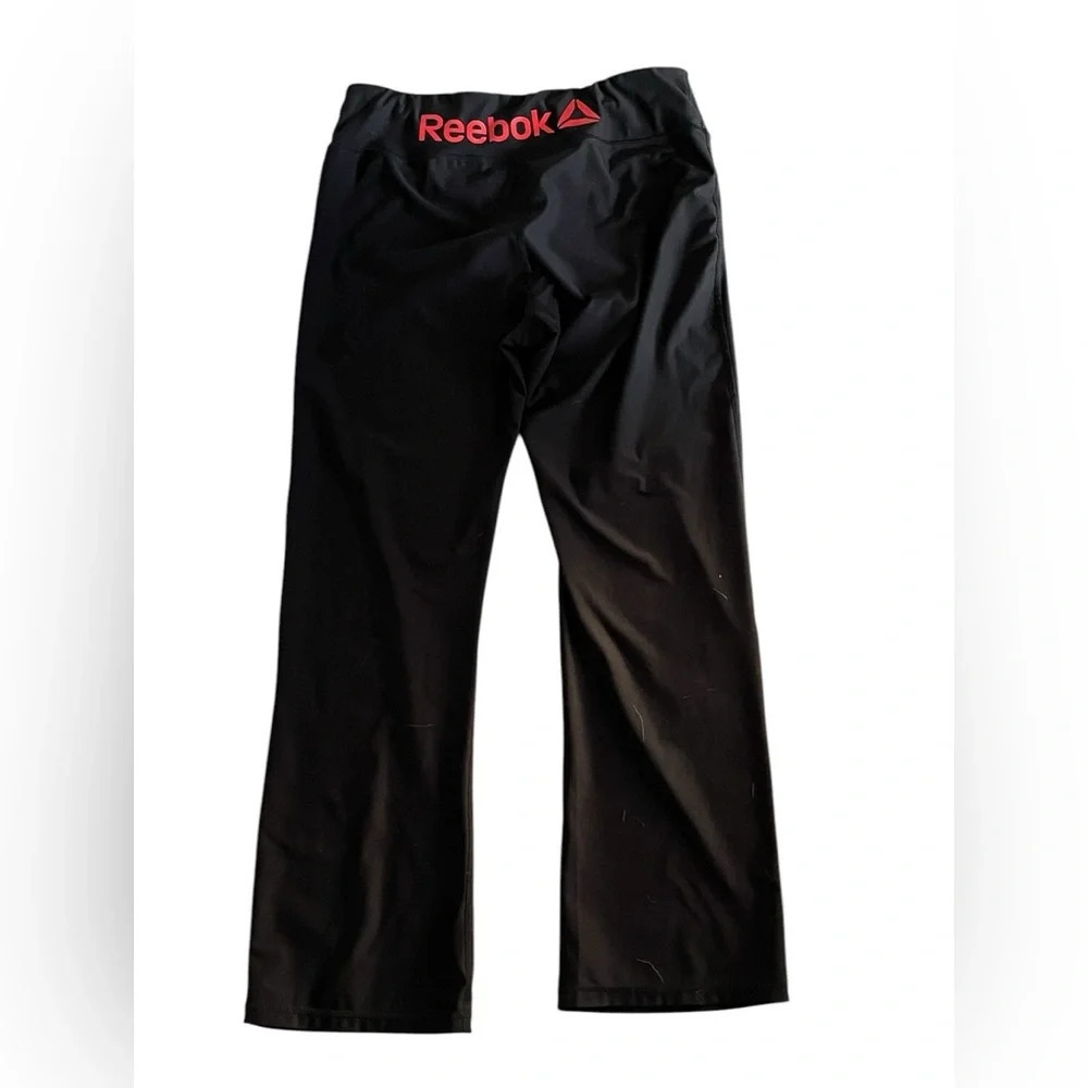 Reebok Women’s XL Black Athletic Bottoms Straight Leg